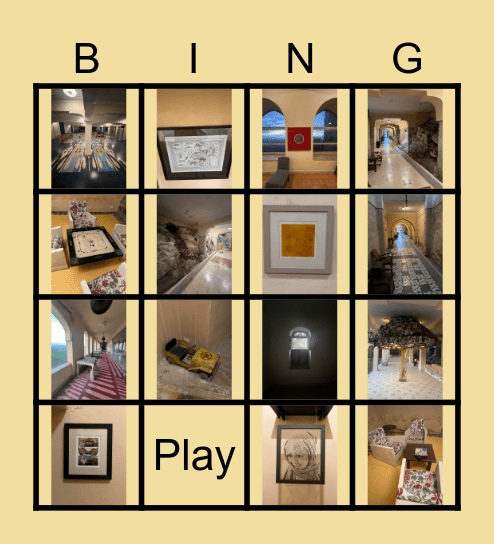 Wedding Tijara Bingo Card