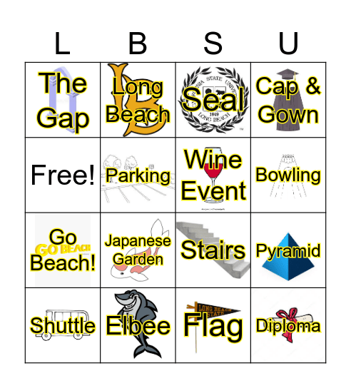 CSULB BINGO Card