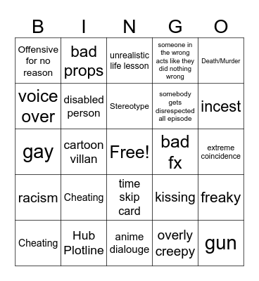 Tomorrows Teachings Bingo Card