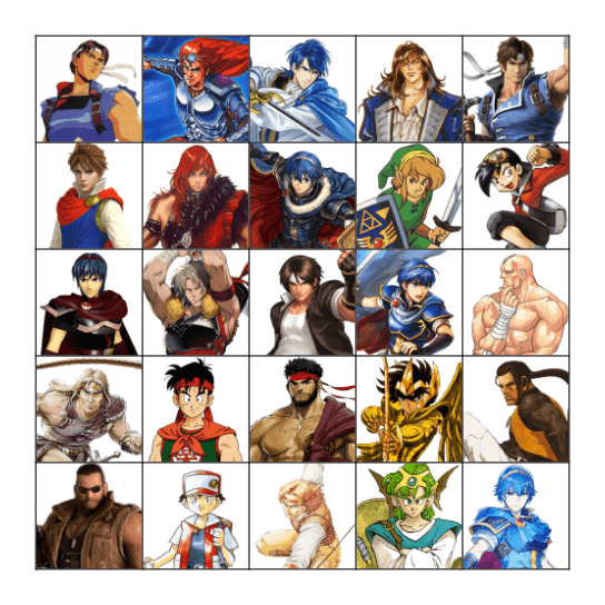 cosplans lmao Bingo Card