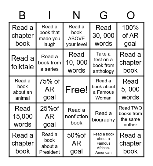 Ms. Melton's Group A Bingo Board Bingo Card