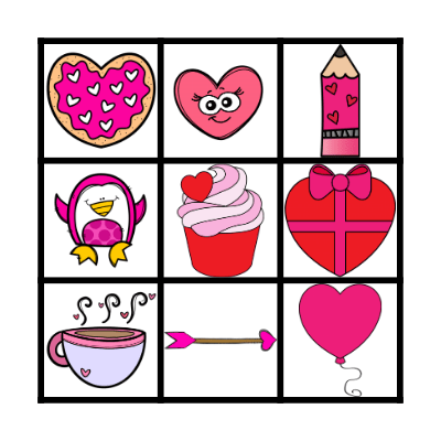 Aprio Valentine's Day Bingo Card