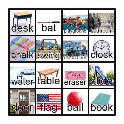 FFF Classroom  U.1  Ch.2 Bingo Card