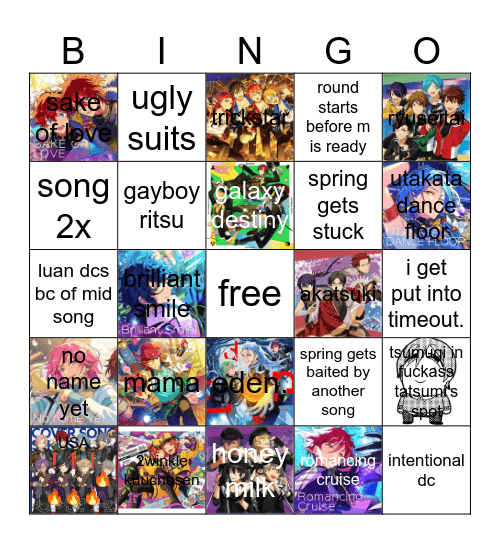 omakase bingo Card