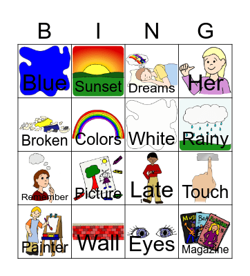 "The Painter" Bingo Card