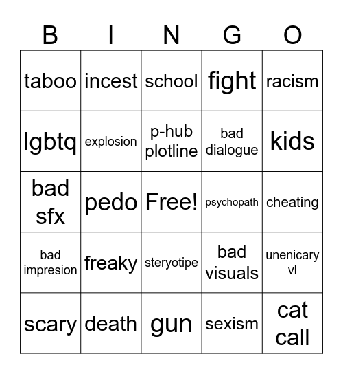 tomorrows Teachings bingo board Bingo Card