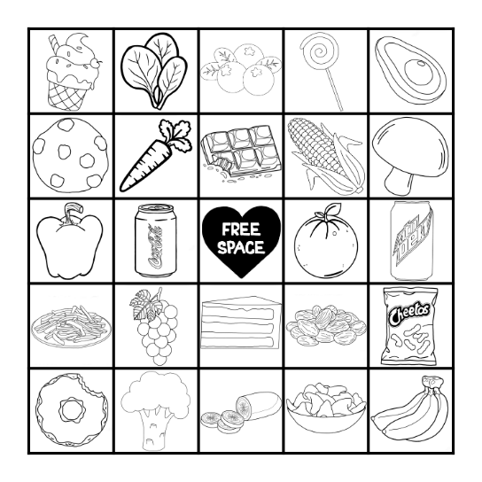 HEART HEALTHY BINGO Card