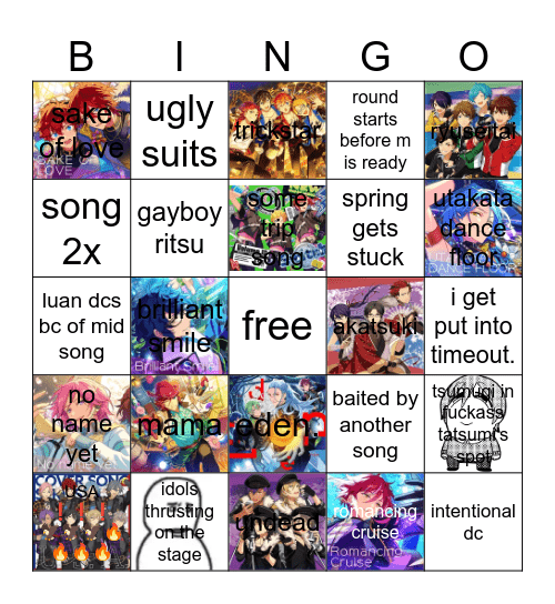omakase bingo Card