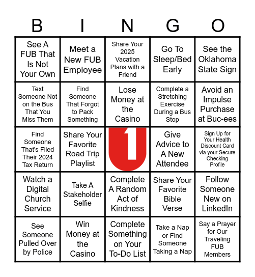 2025 Annual Stakeholder Meeting Bingo Card