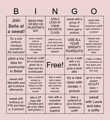 Community BINGO 2025 Bingo Card