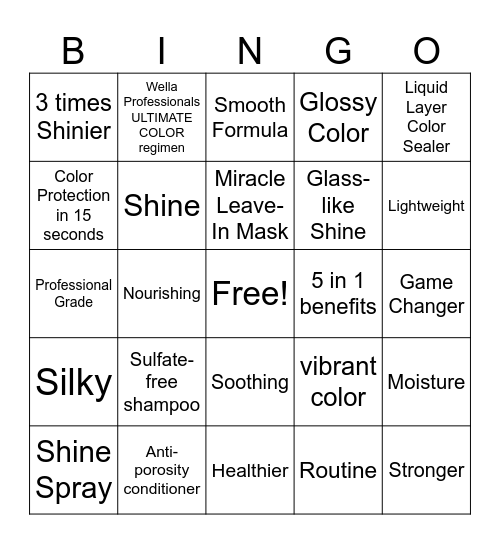 The Frustrated Color Enthusiast Bingo Card