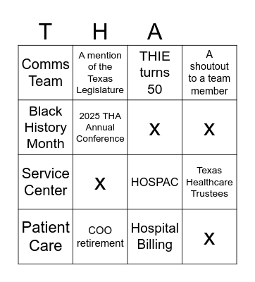 Valentine's Bingo Card