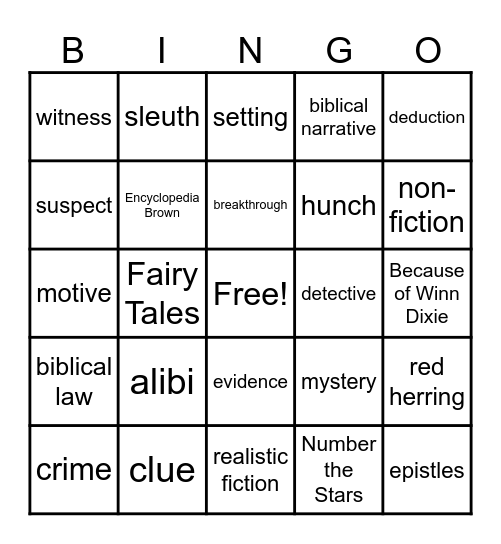 Valentines Bingo Card