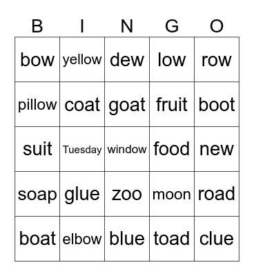 Unit 8 opw 3 Bingo Card