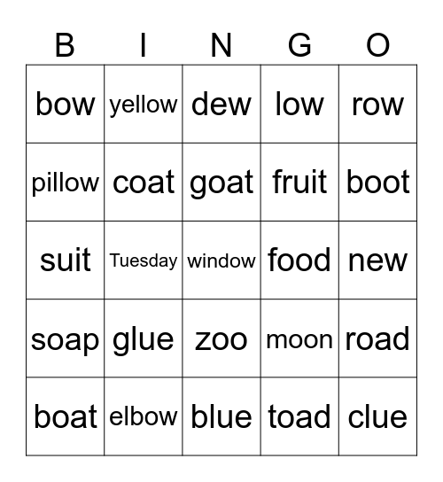 Unit 8 opw 3 Bingo Card
