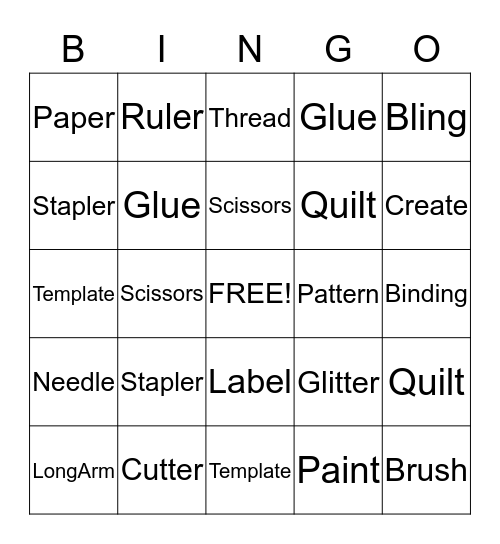 Jeanne's Birthday Bingo Card