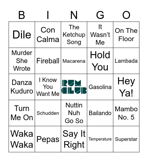ronde 1 Bingo Card