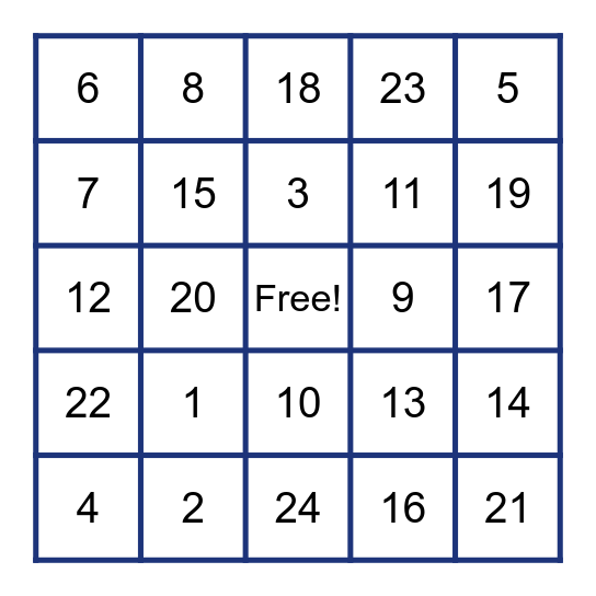 YMCA LEADERSHIP RALLY BINGO Card