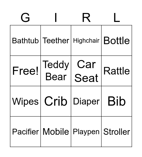 It's A Bingo Card