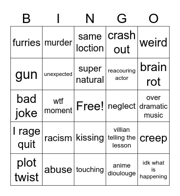 tomarows teachingunex Bingo Card