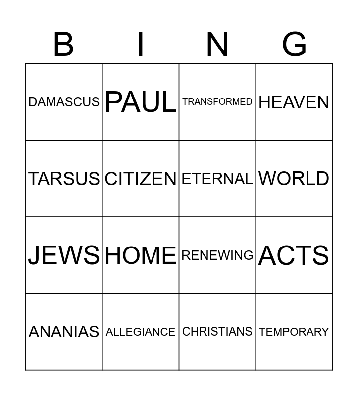 not-of-this-world-bingo-card