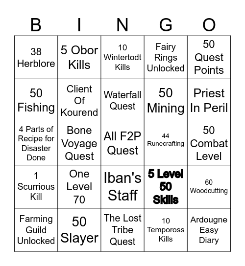 Jody/Logan Osrs Bingo Card