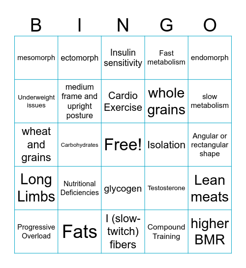 ECTO-BINGO! Bingo Card