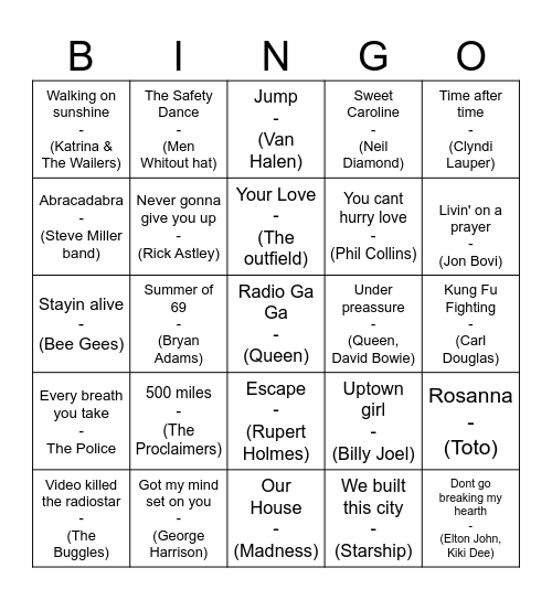 Sandnes Eiendom Bingo Card
