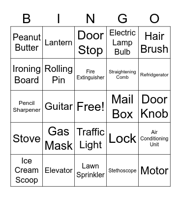 Black Inventions Bingo Card
