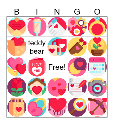 Friendship Party Bingo Card