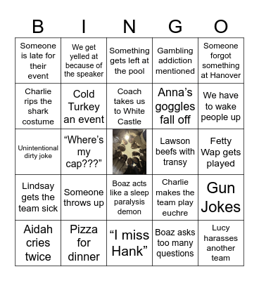 Conference Bingo Card