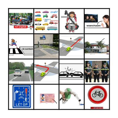 van huis tot stad week 3 ** Bingo Card