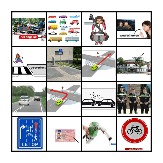 van huis tot stad week 3 ** Bingo Card