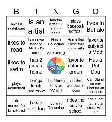 Fast Friends Bingo 2025 Bingo Card