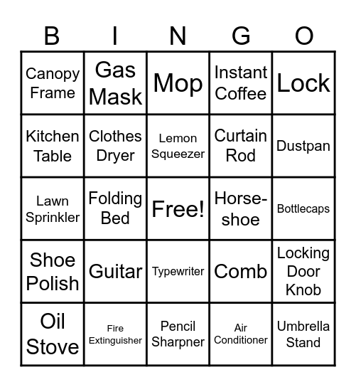 BLACK HISTORY Bingo Card