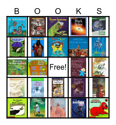 Color Your World With... Bingo Card