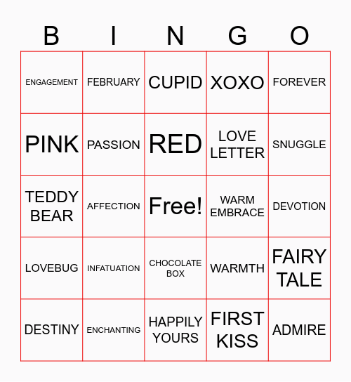 DDS Monthly Morale BINGO - February 2025 Bingo Card