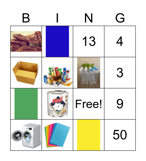 Namosri Bingo Card