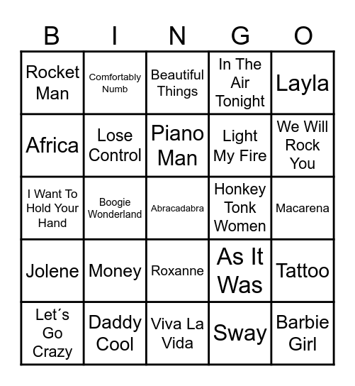 🐌 Lynbingo 8 🐌 Bingo Card