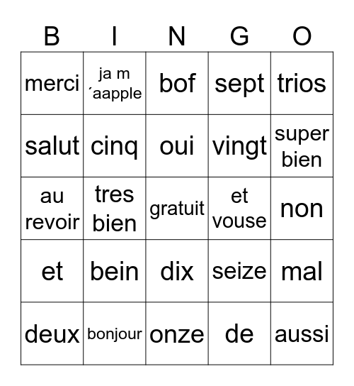 riley massey Bingo Card