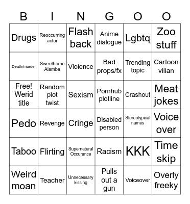 Tomorrow’s teaching Bingo Card