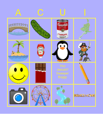 2026 Conference Reveal Bingo Card