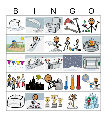 Ice Alaska Bingo Card