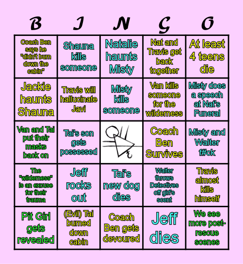 𝒴𝑒𝓁𝓁𝑜𝓌𝒿𝒶𝒸𝓀𝑒𝓉𝓈 𝒮𝑒𝒶𝓈𝑜𝓃 𝟥 𝒫𝓇𝑒𝒹𝒾𝒸𝓉𝒾𝑜𝓃𝓈 Bingo Card