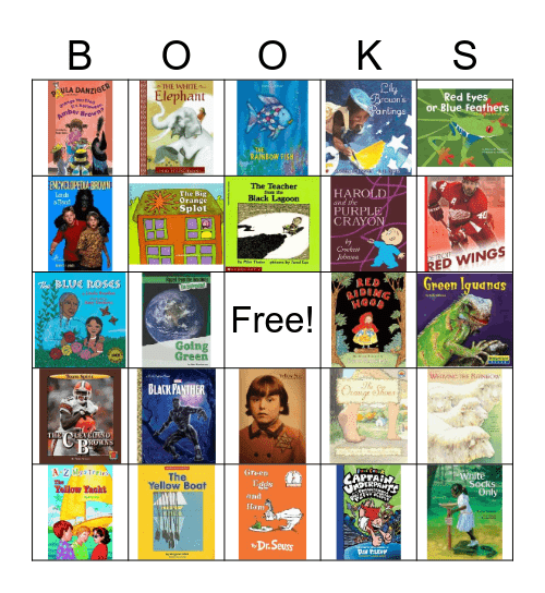 Color Your World With... Bingo Card