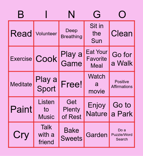 Happy Valentine's Day!!! Bingo Card