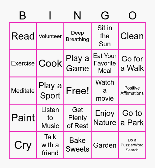 Happy Valentine's Day!!! Bingo Card
