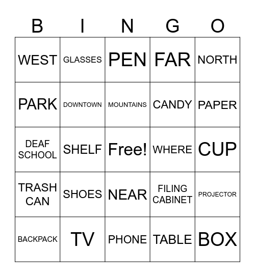 3.1, 3.2, 3.3 Review Bingo Card