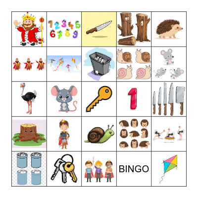 Množina m.r. -EVI Bingo Card