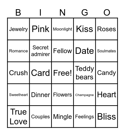Happy Labentine's Day!!! Bingo Card